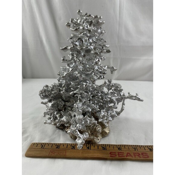 Anthill Art Casting Sculpture Fire Ant Aluminum Casting 8.5” Tall #20 - Picture 3 of 9